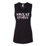 Sweat Sprinkles Flowy Muscle Tank