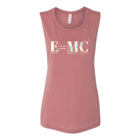 Eat More Cake Flowy Muscle Tank